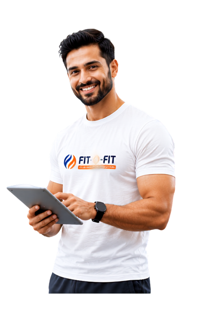 Trainer using Fit-O-Fit app